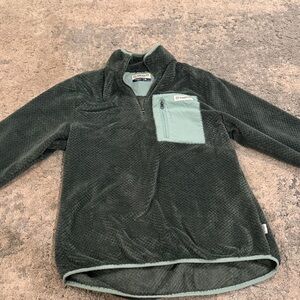 Magellan Outdoors Kids Pullover Jacket - Dark Gray and Light Gray